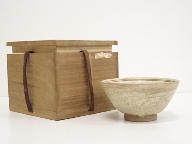 JAPANESE TEA CEREMONY / KOREAN MISHIMA CHAWAN(TEA BOWL)